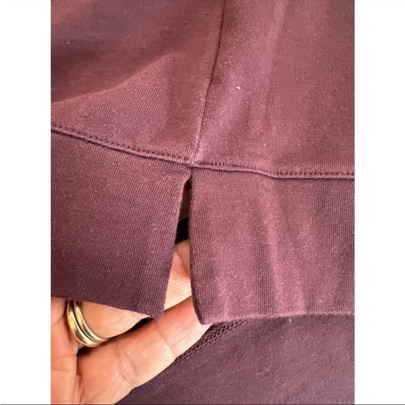 Eileen Fisher Cotton Blend Long Sleeve Tunic Top - Picture 6 of 11